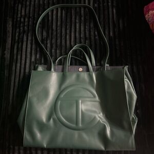 Telfar Forest Green Tote Bag